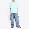 Logo-T-shirt, medium pasform, “Mint Tint” 612966TLVB93062