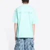 Logo-T-shirt, medium pasform, “Mint Tint” 612966TLVB93062