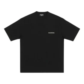 Logo-T-shirt, medium pasform, “Sort” 612966TMVF41070