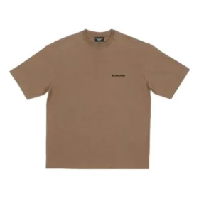 Logo-T-shirt, medium pasform, “Tan” 612966TMVF47761