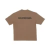 Logo-T-shirt, medium pasform, “Tan” 612966TMVF47761