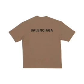 Logo-T-shirt, medium pasform, “Tan” 612966TMVF47761