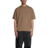 Logo-T-shirt, medium pasform, “Tan” 612966TMVF47761