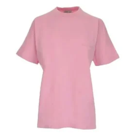 Løs kortærmet T-shirt med alfabetlogo “Pink” 612965TIVG55700 Løs kortærmet T-shirt med alfabetlogo “Pink” 612965TIVG55700