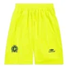 Løse fodboldshorts “Neon Yellow” 777709TPVW47110