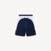 Løse fodboldshorts til mænd i marineblå