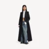 Løse jeans til kvinder med lav skridt i snavset vintageblå Løse jeans til kvinder med lav skridt i snavset vintageblå