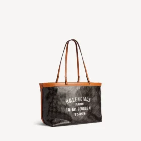 Medium tote-taske til kvinder i sort