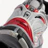 Men’s Runner sneaker i grå/rød/sort med farveovergang Men’s Runner sneaker i grå/rød/sort med farveovergang