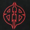 Metal BB-stencil-T-shirt “Black Red” 764235TPVI21568