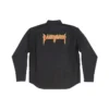Metallica langærmet T-shirt, oversized pasform, “Black Orange” 699053TYB181000