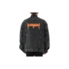 Metallica Oversized Denim Jakke “Washed Black Orange” 694504TBP471055