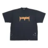Metallica T-shirt med korte ærmer i oversized pasform “Black Orange” 694576TMV880105