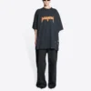 Metallica T-shirt med korte ærmer i oversized pasform “Black Orange” 694576TMV880105