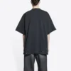 Metallica T-shirt med korte ærmer i oversized pasform “Black Orange” 694576TMV881055