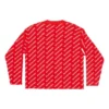 Mini-cardigan med logo overalt “Red White” 699822T32336090