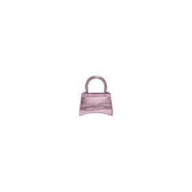 Mini Hourglass-taske med håndtag “Lilac” 664676-1S4NY-5304