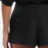 Mini-skort til kvinder i sort Mini-skort til kvinder i sort