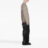 Mini-sweater med logo overalt “Beige” 736247T32339977