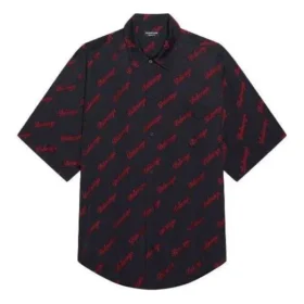 Minimal kortærmet T-shirt “Black Red” 658841TKO521076 Minimal kortærmet T-shirt “Black Red” 658841TKO521076