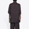 Minimal kortærmet T-shirt “Black Red” 658841TKO521076