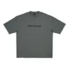 Mirror Balenciaga T-shirt, medium pasform, “Grey” 612966TNVR21242