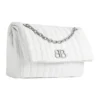 Monaco mellemstor kædetaske, quiltet “Off White” 7659452AASE9106