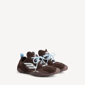Monday Ultra-sneaker til mænd i brun/hvid/lyseblå/beige Monday Ultra-sneaker til mænd i brun/hvid/lyseblå/beige