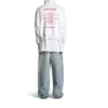 Music Archive Series Connected Zip Up Medium Fit Hættetrøje “Light Grey Red” 744457TQVA61561