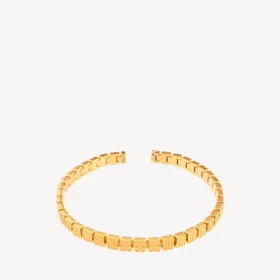 Nano mini-link-choker til kvinder i skinnende guld