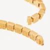 Nano mini-link-choker til kvinder i skinnende guld