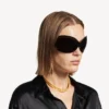 Nano mini-link-choker til kvinder i skinnende guld