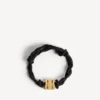 Nano Ribbon BB-armbånd til kvinder i sort/skinnende guld