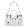 Neo Cagole City lille håndtaske “Optic White” 736046210B09104