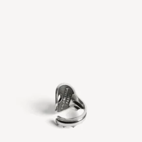 Neverlost-ring til mænd i antiksølv
