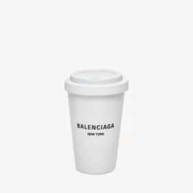 New York-kaffekop i hvid