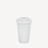 New York-kaffekop i hvid
