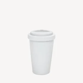 New York-kaffekop i hvid