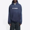 No Comment-hettetrøje i bred pasform “Navy Blue” 674986TLVG43967