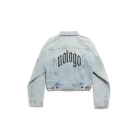 Nologo Small Fit-jakke “Lysblå” 793893TDW144141 Nologo Small Fit-jakke “Lysblå” 793893TDW144141