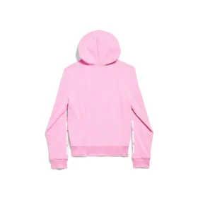 Nologo Zip-up Hættetrøje Small Fit “Light Pink White” 788243TQVK55708
