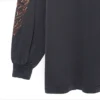 Offshore langærmet T-shirt, oversized “Black Faded” 739027TPVM81568