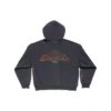Offshore Zip Up-hettetrøje, medium pasform “Black Faded” 770939TPVM91568