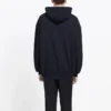 Oversized BB-hettetrøje i interlock “Black Yellow” 578138TEV191361