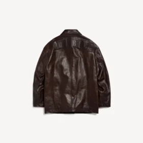 Oversized carcoat til kvinder i kaffefarve