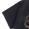 Oversized Crypto-T-shirt “Black Faded” 739028TOVN81055