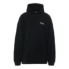 Oversized hættetrøje med broderet Political Campaign “Black” 620973TKVI91070