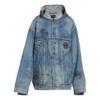 Oversized jakke med hætte “Blue” 719315TNW56-4268