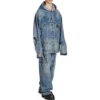 Oversized jakke med hætte “Blue” 719315TNW56-4268