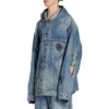 Oversized jakke med hætte “Blue” 719315TNW56-4268